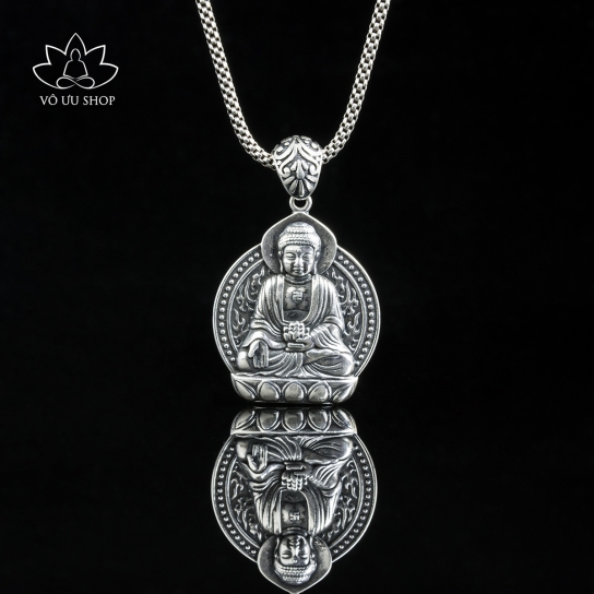 Guardian Bodhisattva Pendant with Silver S925 