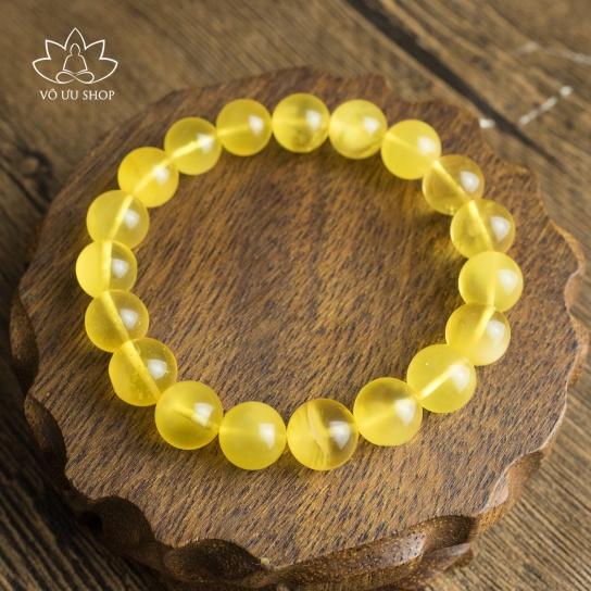 High quality beeswax amber bracelet