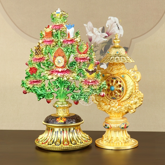 Bộ Pháp Khí Liên Hoa Như Ý - Bảo Tháp Cát Tường